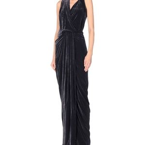 Rick Owens Lino Plum Velvet Maxi NWT sz4 4 us 8